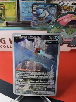 Iron Bundle SVP066 SVP 066- Scarlet & Violet Promo Ultra Rare Holo Card NM - Image 1