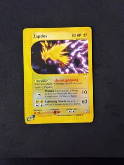2002 Pokemon ZAPDOS Aquapolis Set HOLO REVERSE RARE Card 44/147 e MP - Image 1