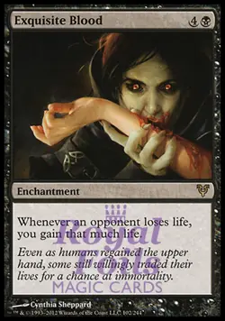 Exquisite Blood 1x FOIL AVR MTG Avacyn Restored Rare MINT black - Image 1