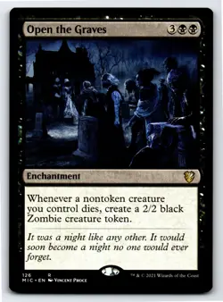 Open the Graves R Commander: Innistrad: Midnight Hunt # 126 NM - Image 1