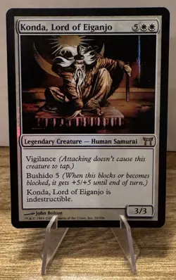 MTG Champions of Kamigawa Konda, Lord of Eiganjo 30/306 Rare Foil MP - Image 1