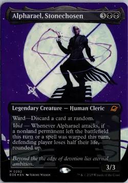 Alpharael, Stonechosen (Borderless) M Edge of Eternities 292 NM Foil - Image 1