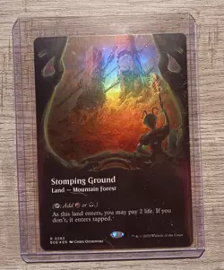 Stomping Ground (Borderless) Edge of Eternities Foil - Image 1