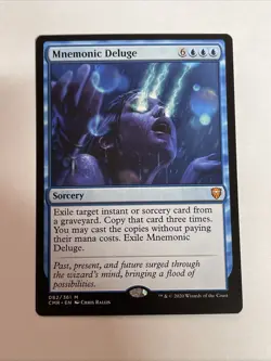 Mnemonic Deluge Commander Legends #82 Mythic - Image 1
