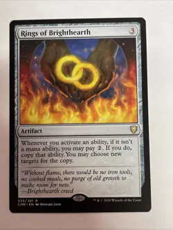 Rings of Brighthearth Commander Legends #335 Rare - Image 1