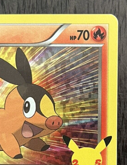 2021 Pokemon Tepig 13/25 Holo Foil McDonalds 25th Anniversary Promo TCG - Image 3