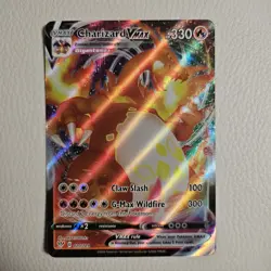 Pokemon TCG Charizard VMAX Darkness Ablaze 020/189 Holo Ultra Rare - Image 1