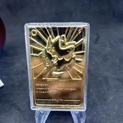 Pokemon Vintage 1999 23K Gold Plated Card Burger King Limited Edition Togepi - Image 5