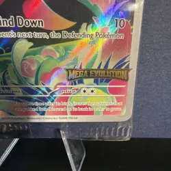 Pokemon Bulbasaur IR Mega Evolution 133/132 English - NM+ STAMPED BOX TOPPER - Image 4