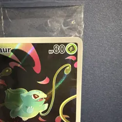 Pokemon Bulbasaur IR Mega Evolution 133/132 English - NM+ STAMPED BOX TOPPER - Image 5