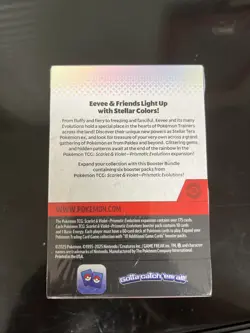 Pokemon TCG Prismatic Evolutions Booster Bundle 6 packs Factory Sealed - Image 2