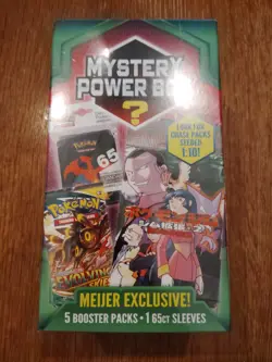 MEIJER EXCLUSIVE 2023 Pokemon Mystery Power Box MEIJER EXCLUSIVE Factory Sealed - Image 1