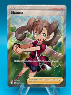 Shauna 263/264 Ultra Rare Full Art Trainer - 2021 Pokemon Fusion Strike NM - Image 1