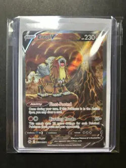 Pokemon TCG: Crown Zenith - Entei V - GG36/GG70 - NM/M (Pack Fresh) - Image 3
