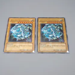 YuGiOh Blue Eyes White Dragon Ultra JMP-001 Shonen Jump Promo EX English n392 - Image 2