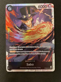 One Piece TCG | Sabo PRB02-014 SR - One Piece Card the Best Vol. 2 NM - Image 1