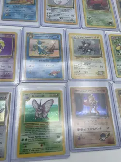 lot of 18 vintage WOTC japanese & english holo pokemon cards DMG-LP CONDITION - Image 3