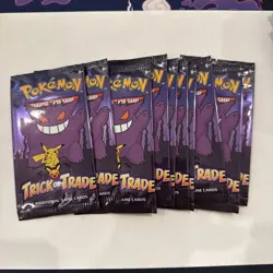 10 Pokemon TCG 2022 Trick-Or-Trade Booster Pack - 3 Card Pack - Factory Sealed - Image 1
