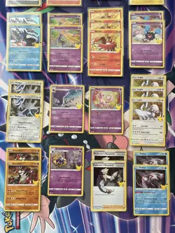 Pokemon Celebrations 25th Anniversary Bulk Holo Lot 32 Cards Mew, Lugia NM - Image 3