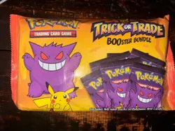 Nintendo Pokemon TCG BOOster Trick Or Trade Trading Card Game - 120 Cards 820650850783 - Image 1