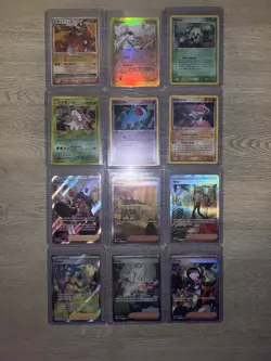 Pokemon TCG Vintage card Holo Lot And Trainer SIR Card Lot - Image 1