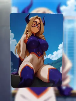 Mt. Lady My Hero Academia Anime Waifu Sexy Goddess Doujin Lewd Hentai Card - Image 1