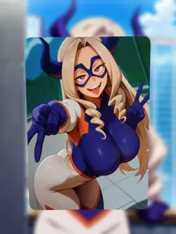 Mt. Lady My Hero Academia Anime Waifu Sexy Goddess Doujin Lewd Hentai Card - Image 1