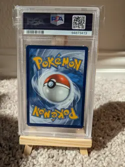 Pokemon TCG Karen's Conviction Chilling Reign Holo Card 216/198 PSA 9 - Image 2