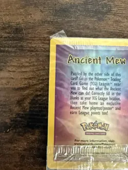 SEALED 2000 Ancient Mew Pokemon Unopened Movie Promo Card - MINT - Image 5