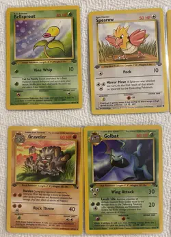 1st Edition Assorted Lot Of 17 Vintage Pokemon Cards | Jungle/ Fossil/Gym - Image 2