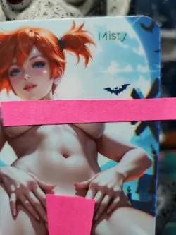 1/1 Only 1 Made Misty Bats F/N Pokemon Halloween Topless Lonestar Customs Card - Image 3