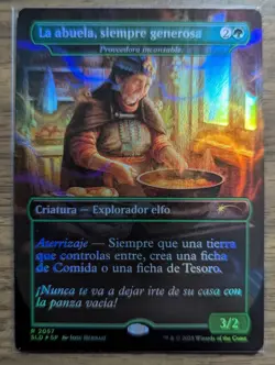 MTG La Abuela, Siempre Generosa-Tireless Provisioner SP Rainbow Foil SL Drop LP - Image 1