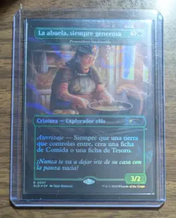 MTG La Abuela, Siempre Generosa-Tireless Provisioner SP Rainbow Foil SL Drop LP - Image 2