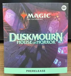 MTG MAGIC THE GATHERING DUSKMOURN HOUSE OF HORROR PRERELEASE KIT - Image 1