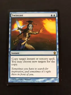 MTG - Twincast - Saviors of Kamigawa - Rare - Magic the Gathering - Image 1