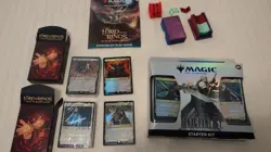 Magic the Gathering Lord of the Rings Final Fantasy Starter Sets + Accessories - Image 1