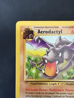 Pokemon TCG Vintage Non Holo Rare Aerodactyl Fossil 16/62 WotC - Image 2