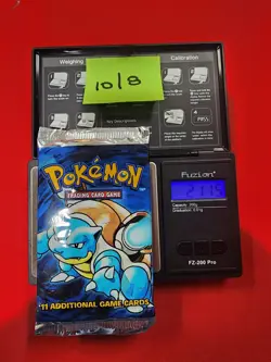 1999 Pokemon Heavy Base Set WOTC Booster Packs Sealed Art Set x3 21.17 - 21.23 g - Image 4