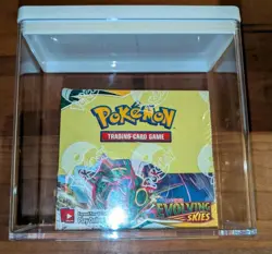 Pokemon TCG Sword & Shield EVOLVING SKIES Booster Box Factory Sealed 36 Packs - Image 1