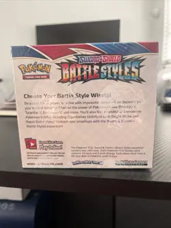 Pokemon Battle Styles Booster Box Sword & Shield - Sealed - Image 3