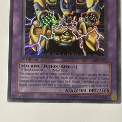 2003 Yu-Gi-Oh Magician's Force 1st Edition XZ-Tank Cannon #MFC-053 - Image 3