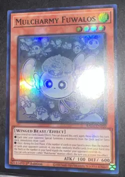 Yu-Gi-Oh! Mulcharmy Fuwalos Super Rare Quarter Century Stampede RA04-EN050 M/NM - Image 1