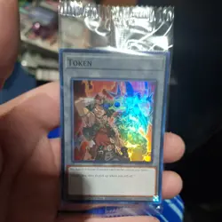 Axel & Volcanic Doomfire TKN5-EN033 Token Doom Of Dimensions Yugioh Sealed - Image 1