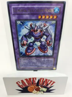 YuGiOh Elemental Hero Steam Healer DP1-EN013 Ultra Rare 1st Edition NM - Image 1