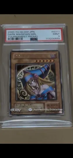 Yugioh / G3-11 / 2000 DM3 Tournament Prize Dark Magician Girl / Rare / PSA 9 - Image 2