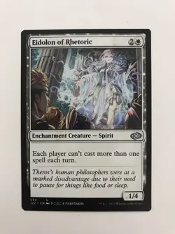 Eidolon of Rhetoric Anime MTG Magic the Gathering Card NM Near Mint J22 - Image 1