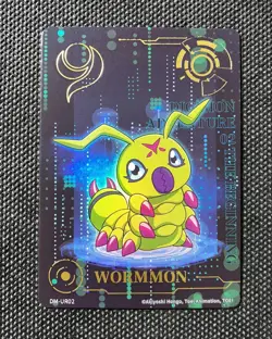 Card Fun Digimon The Beginning 02 #DM-UR02 Wormmon J12 - Image 1