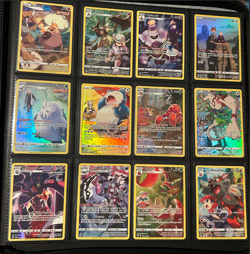 Pokemon SWSH Trainer Gallery Illustration Set of (12) NM+ Cards - Image 1