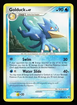 Golduck 29/127 Rare Platinum Pokemon Card - Image 1
