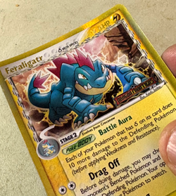 Feraligatr 2/101 Dragon Frontiers Stamped Reverse Holo NM Pokemon Card - Image 2